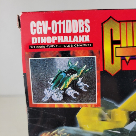 Crush Gear CGV-011DDBS Dino Phalanx Model Kit Bandai 2002 1/1 Scale 4WD New - Picture 2 of 14